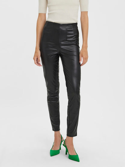 Vero Moda - Leggings - Donna | vmlana hr pl slim pant