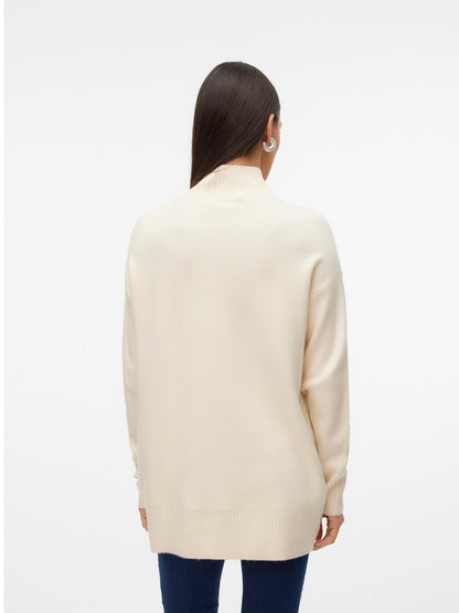 Vero Moda - Pullover - Donna | vmgold ls highneck pullover ga