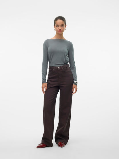 Vero Moda - Jeans - Donna | vmtessa hr wide denim clr jeans