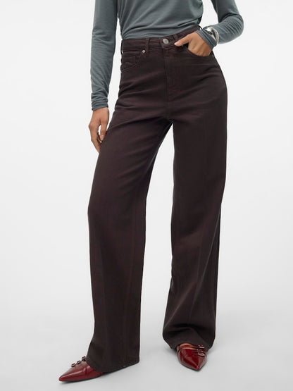Vero Moda - Jeans - Donna | vmtessa hr wide denim clr jeans