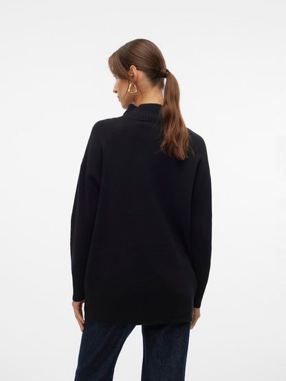 Vero Moda - Pullover - Donna | vmgold ls highneck pullover ga