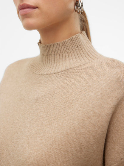 Vero Moda - Pullover - Donna | vmgold ls highneck pullover ga