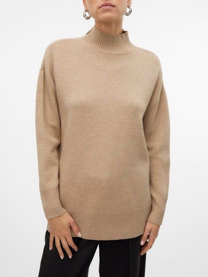 Vero Moda - Pullover - Donna | vmgold ls highneck pullover ga