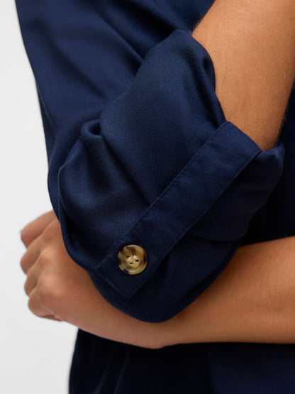 Vero Moda - Camicia - Donna | vmbumpy l/s shirt new wvn ga noos