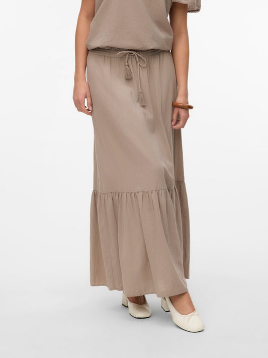 Vero Moda - Gonna lunga - Donna | vmpretty hw maxi skirt wvn ga noos