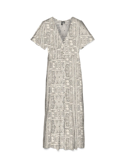 Vero Moda - Vestito - Donna | vmmenny ss 7/8 detail dress wvn ga