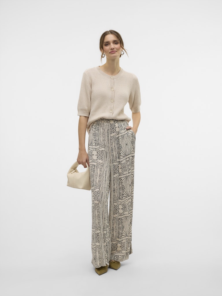 Vero Moda - Pantalone - Donna | vmmenny hw wide pants wvn ga
