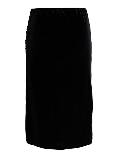 Vila - Gonna - Donna | velida hw midi velvet skirt/su
