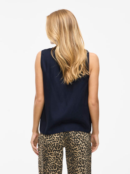 Vila - Top - Donna | virosa v-neck s/l top - noos