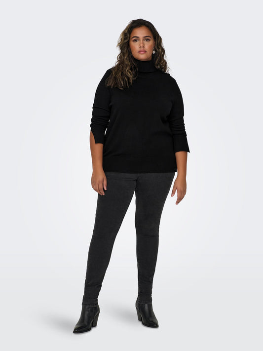 Only Carmakoma - Pullover - Donna curvy | carfia ls rollneck knt