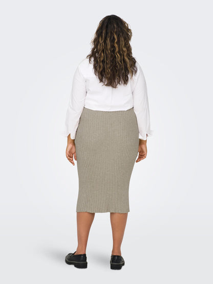 Gonna Midi Carfia Skirt Knt Only Carmakoma