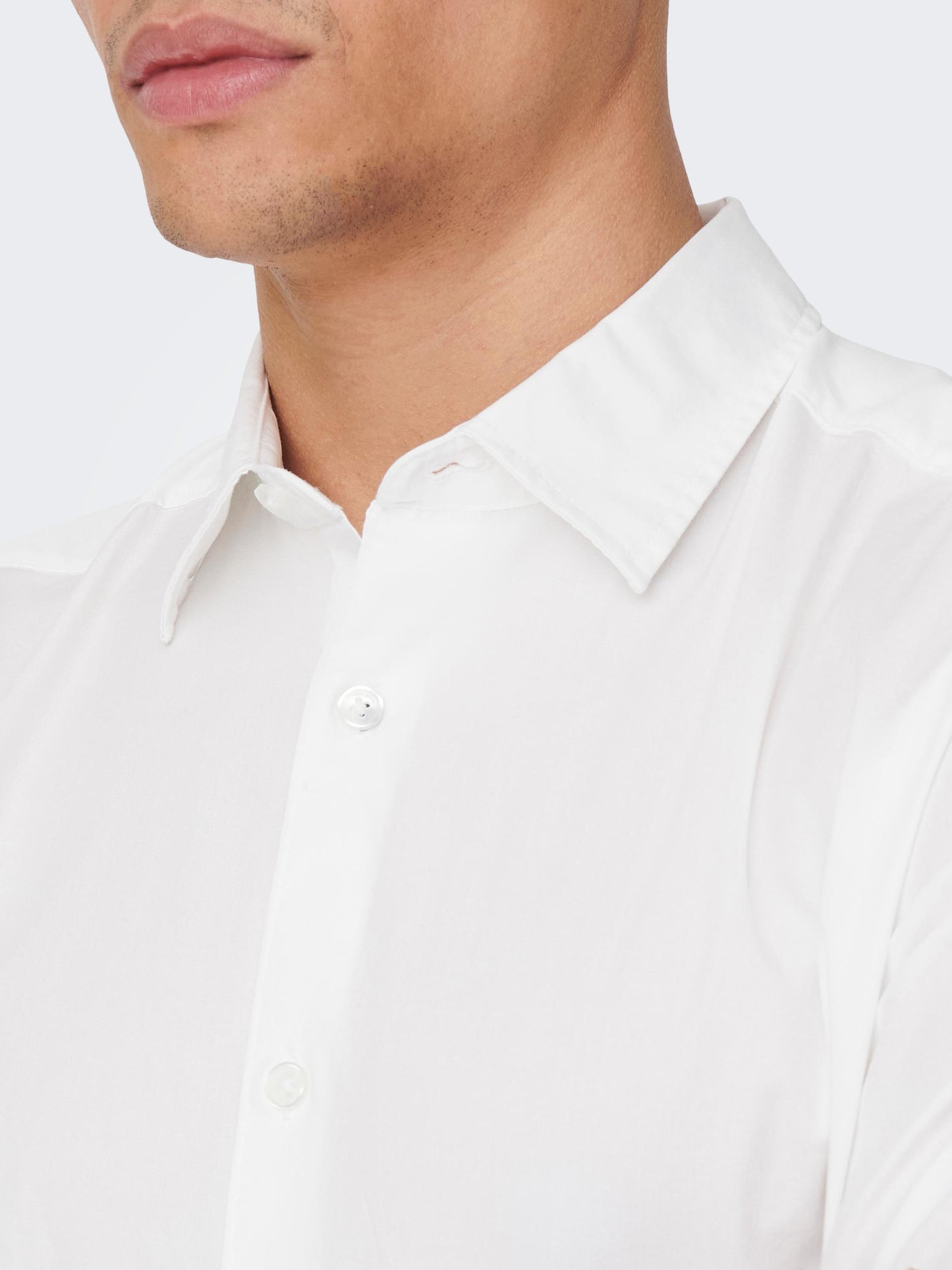 Camicia Andy Slim Easy Iron Poplin Shirt Noos Only & Sons