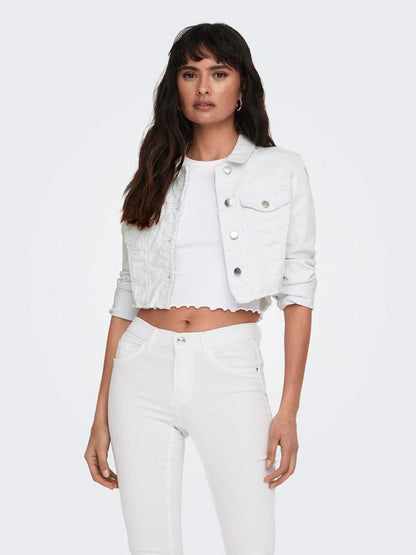 GIUBBINO/JEANS - ONLY ONLWONDER LS CROPPED DNM JACKET GUA NOOS