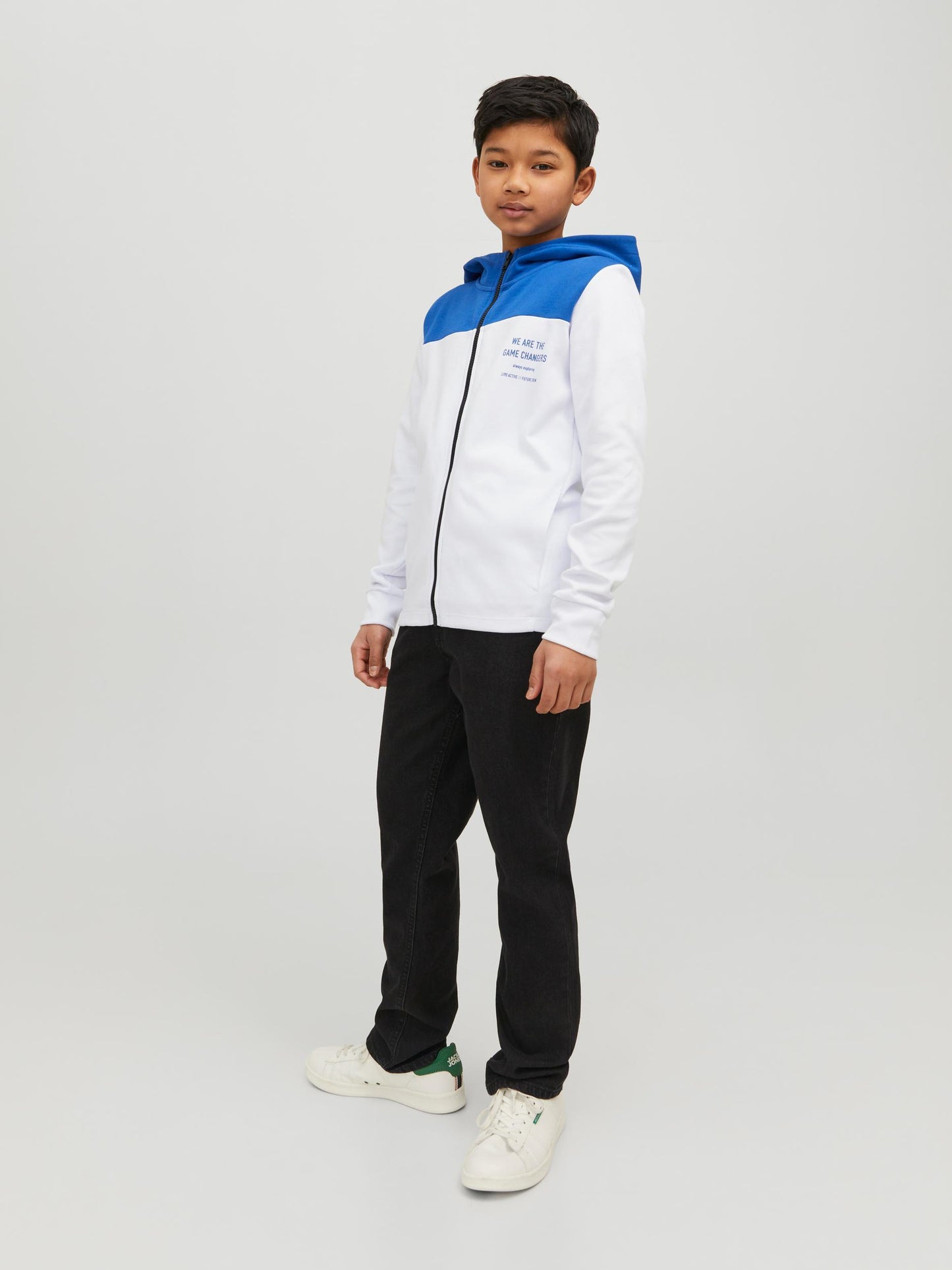 Cardigan In Felpa Coactive Go Sweat Zip Hood Jack & Jones Junior