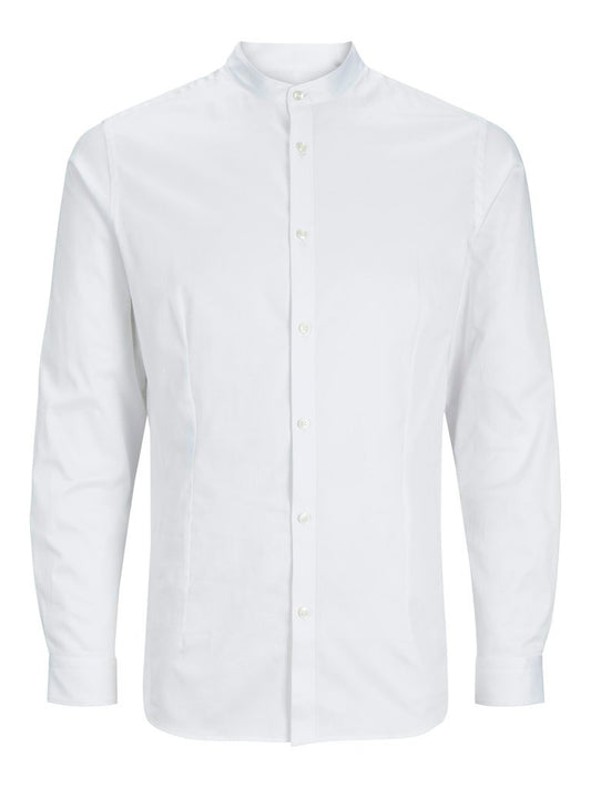 CAMICIA - JACK&JONES JPRBLAPARMA BAND COLLAR SHIRT L/S LN