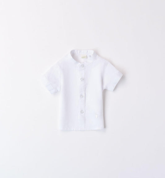 Camicia Lino Neonato - Ido