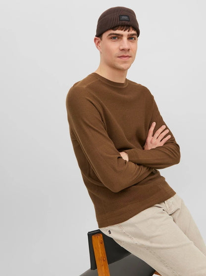 Felpa Jprblabushwick Merino Knit Crew Neck Ln Jack&Jones