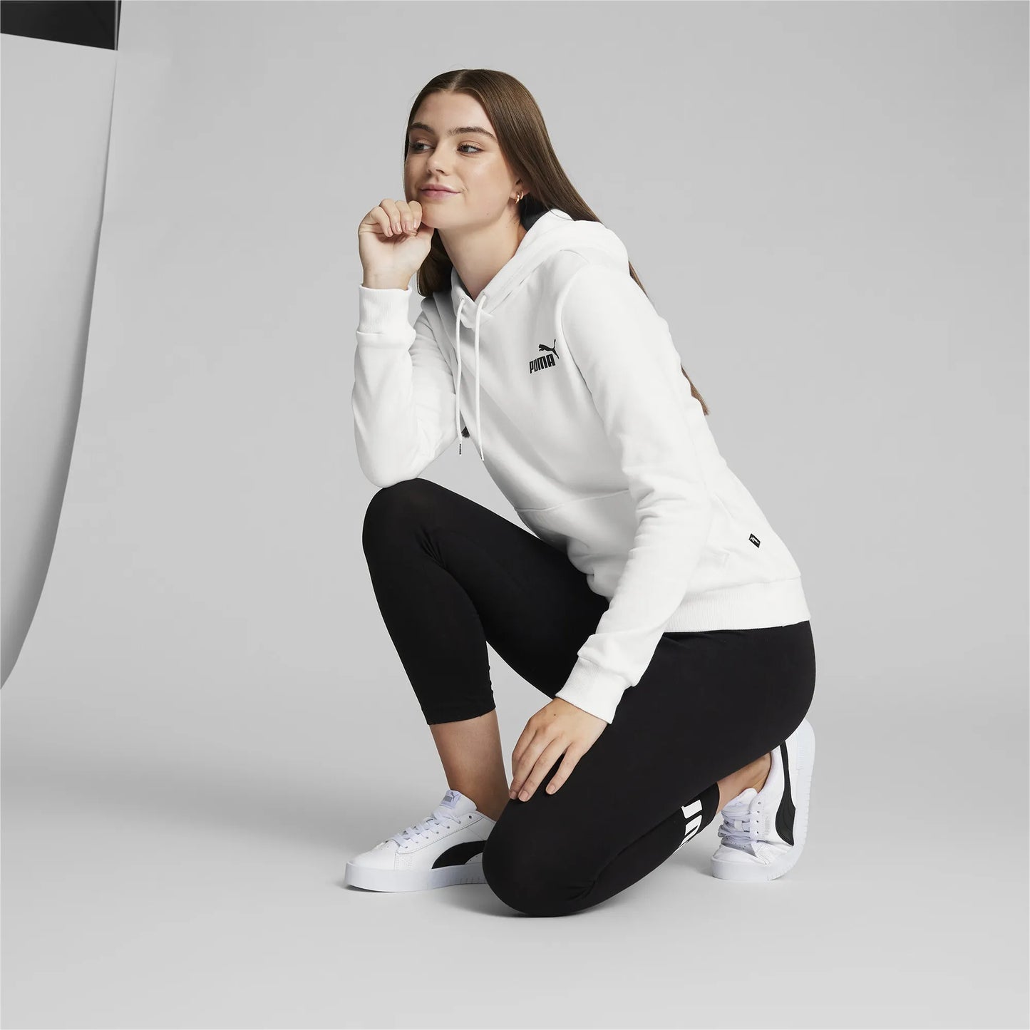 FELPA - PUMA FELPA ESS SMALL LOGO HOODIE FL