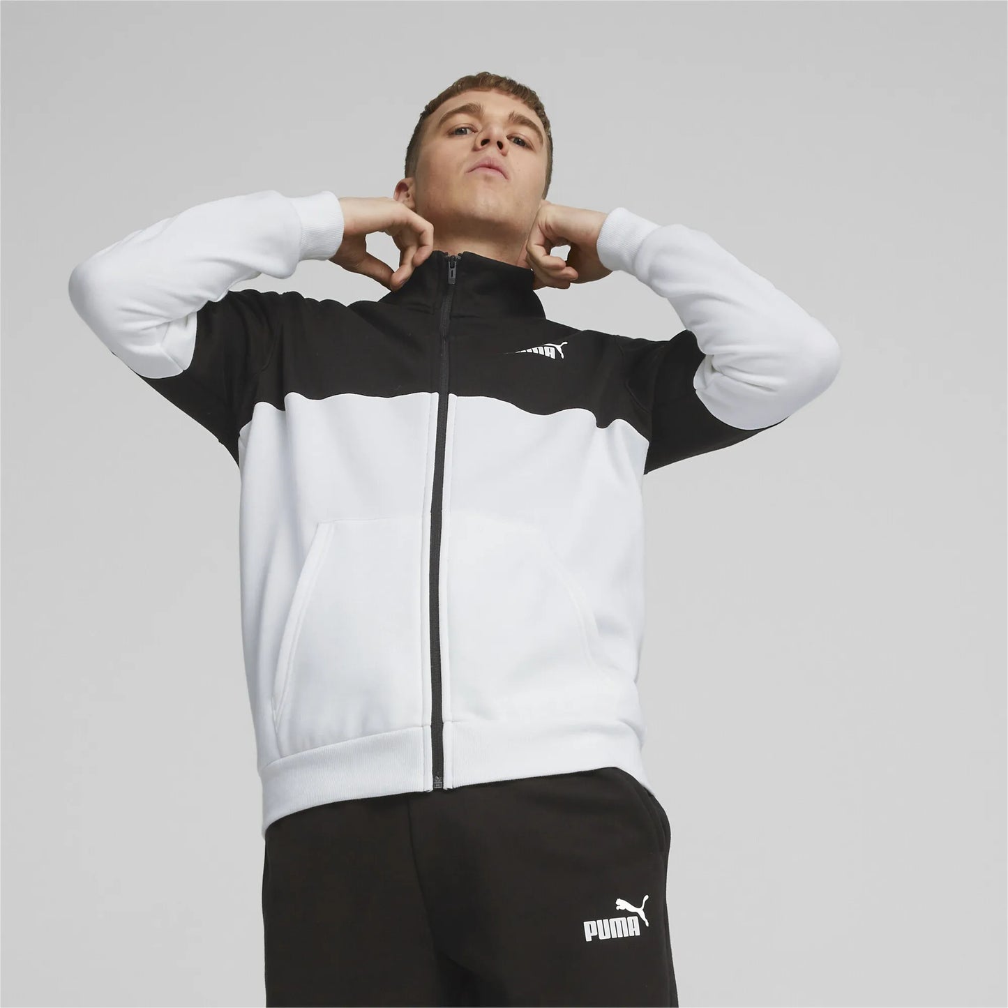 TUTA - PUMA TUTA PUMA POWER COLORBLOCK SUIT FL CL