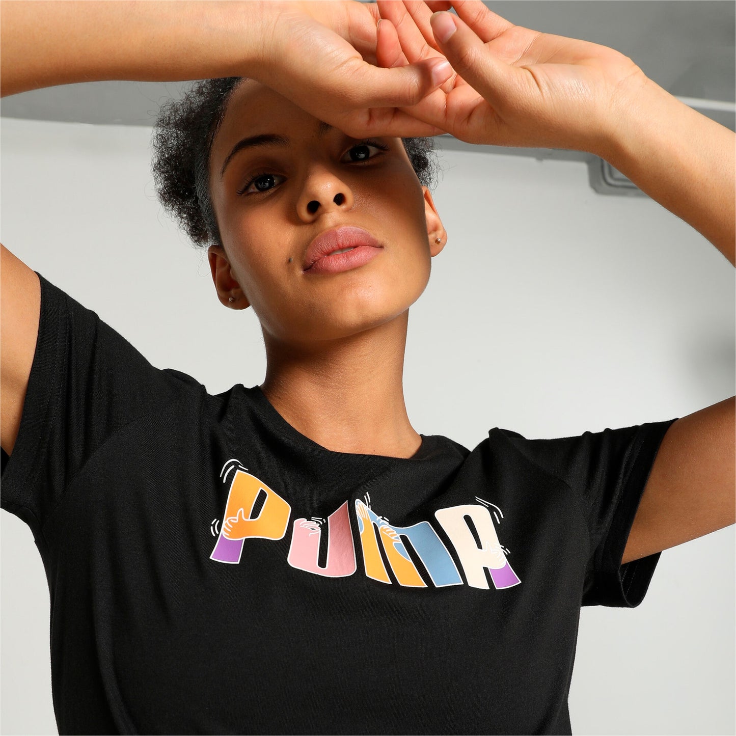 PUMA - MAGLIETTA ESS+ GRAPHIC TEE