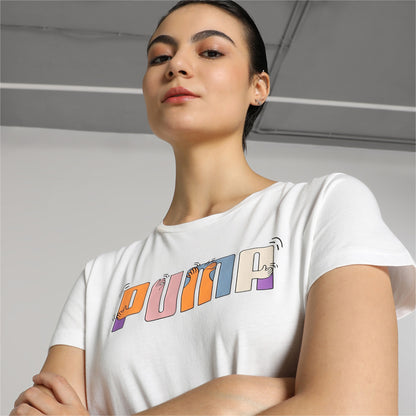 PUMA - MAGLIETTA ESS+ GRAPHIC TEE