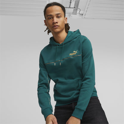 Felpa Ess+ Minimal Gold Hoodie Fl Puma