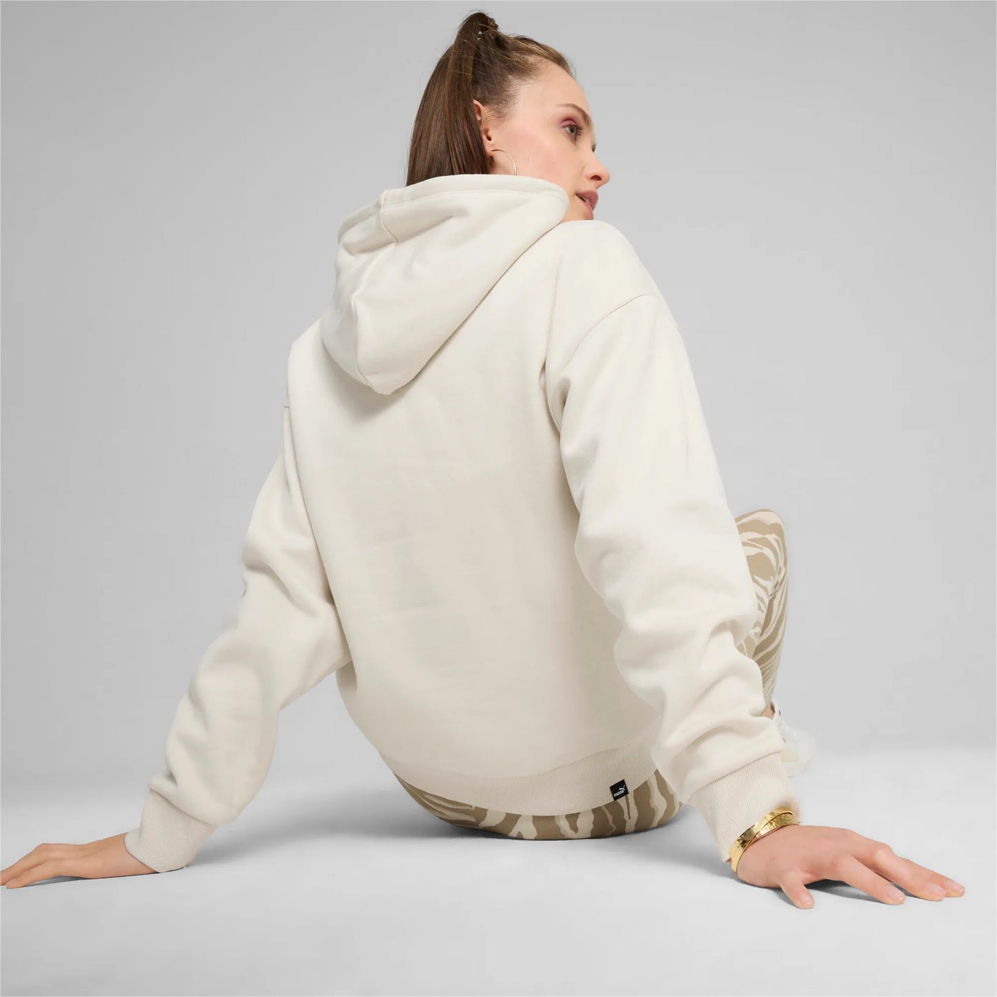 FELPA - PUMA FELPA ESS+ ANIMAL HOODIE FL