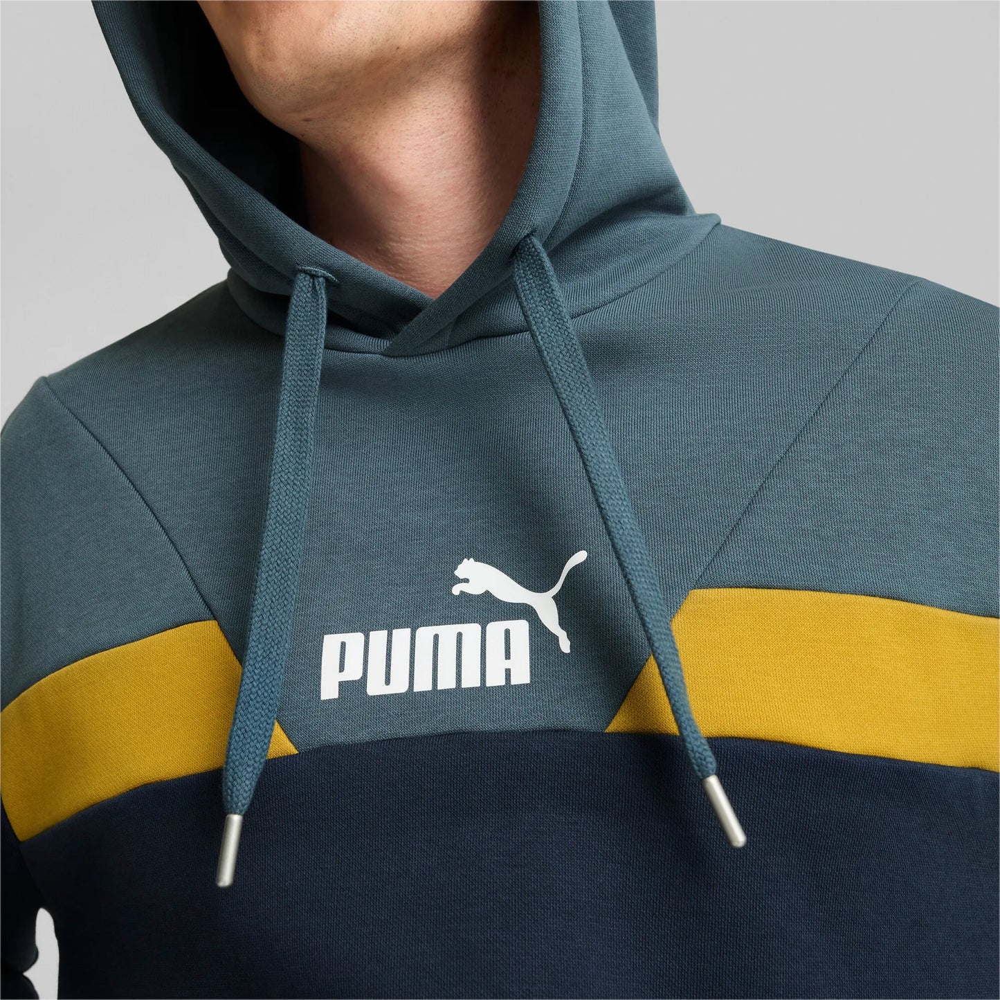 FELPA - PUMA FELPA PUMA POWER COLORBLOCK HOODIE FL