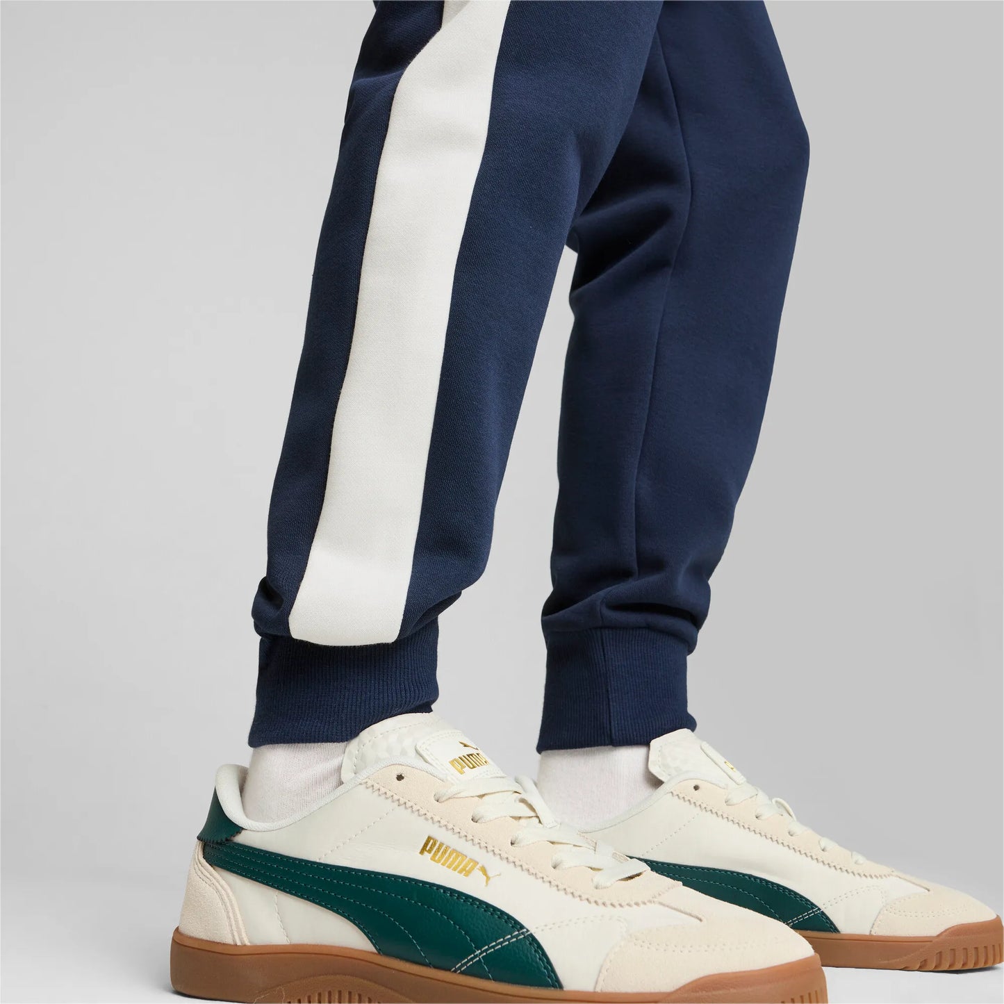 PANTALONE - PUMA PANTALONE PUMA POWER COLORBLOCK SWEATPANTS FL CL