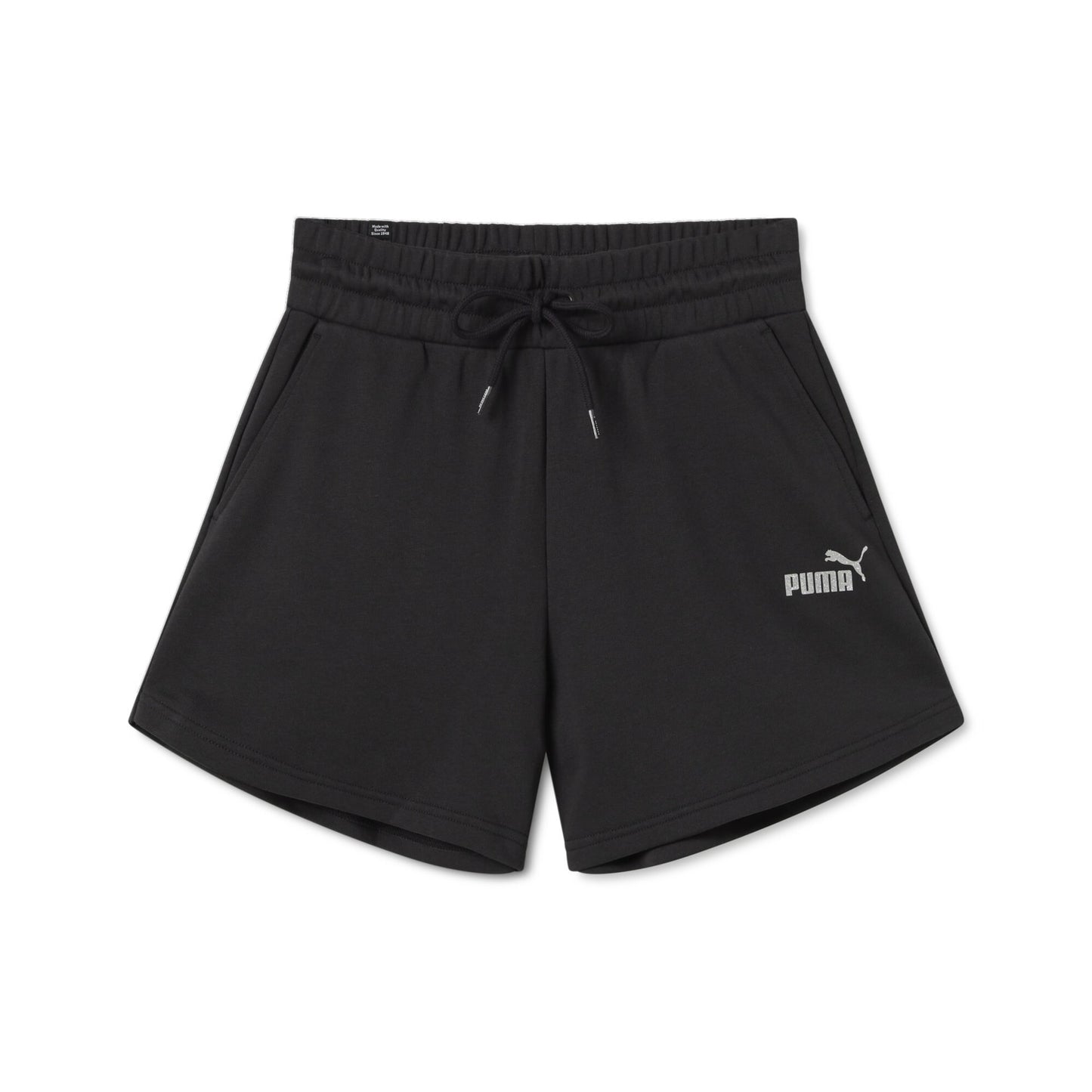 PUMA -  PANTALONCINO ESS+ Glitter High Waist Shorts