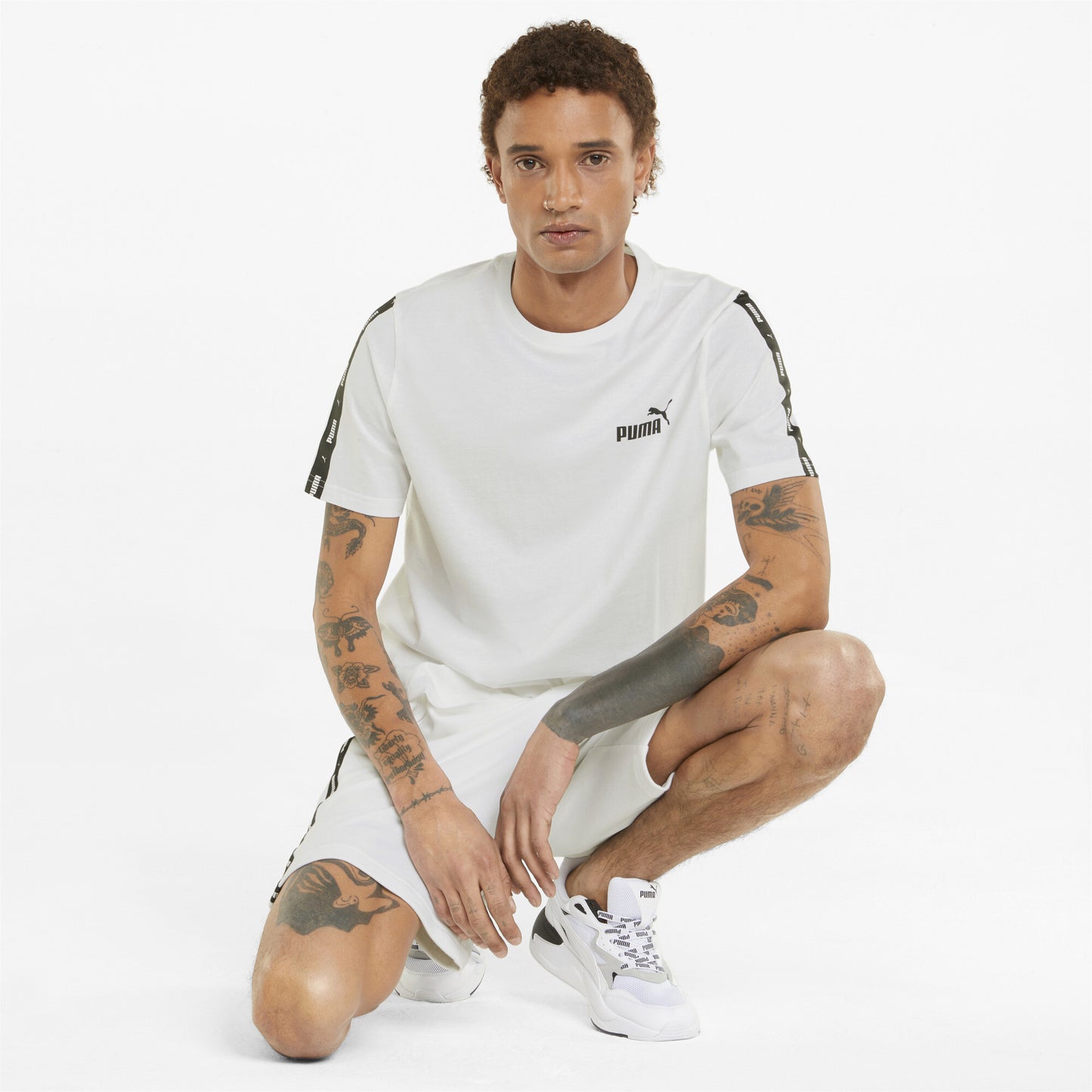 MAGLIETTA - PUMA ESS+ TAPE TEE